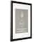 12 Pack: Black Frame With Mat, Aspect by Studio Décor®